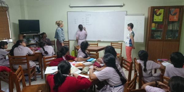 Unterricht in der Anfängerklasse.