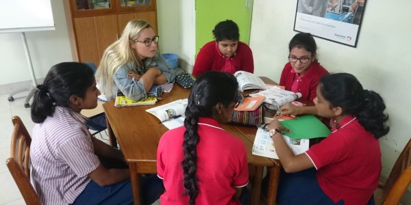 Deutschstunde im 7. Schuljahr.