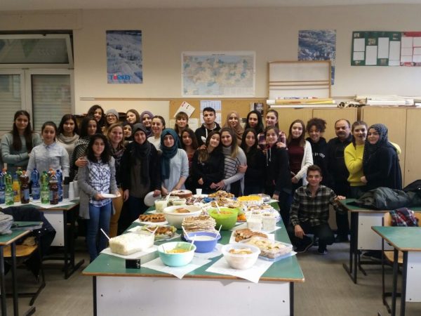 Buffet in der Schule