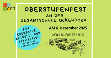 Tag der offenen Tür in der Oberstufe der GSÜ